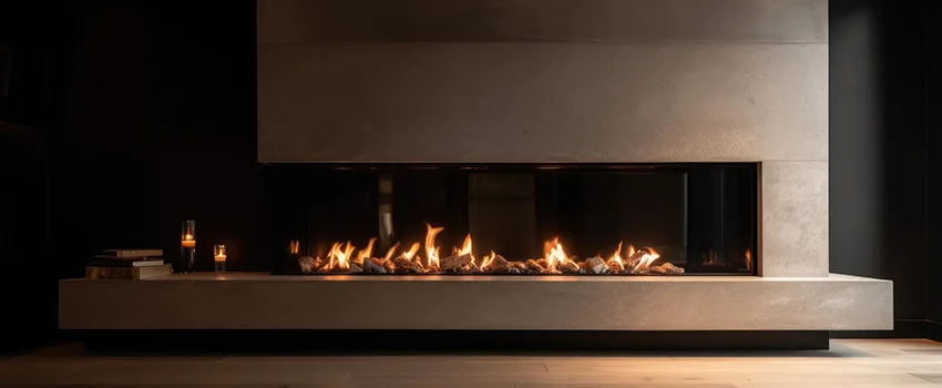 Gas Fireplace Ember Bed Design Services in Commerce City, Colorado