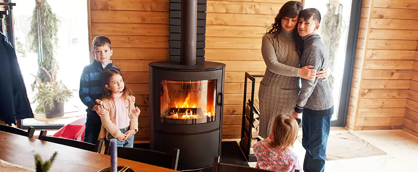Morso Cast Iron Fireplace Insert Installation in Commerce City, Colorado