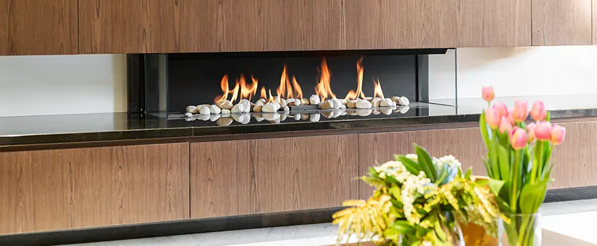 Double-height Fireplace Design Refurbishment in Commerce City, Colorado