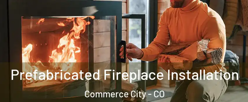  Prefabricated Fireplace Installation Commerce City - CO